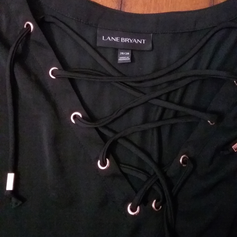Lane Bryant shirt black 26/28